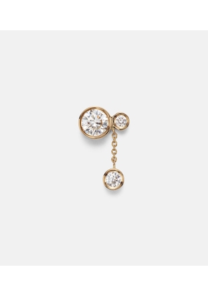 Sophie Bille Brahe Grande Lou Diamant 18kt gold single earring with diamonds