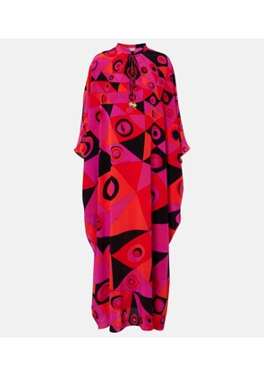 Pucci Occhi silk twill kaftan