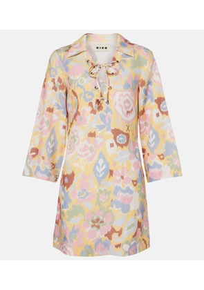 Rixo Lucien printed minidress