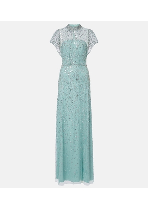 Jenny Packham Crystal Drop beaded gown