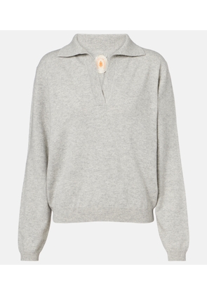 Jardin des Orangers Cotton and cashmere polo sweater