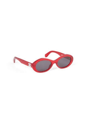 Off-White Edison Grey Oval Unisex Sunglasses OERI13G 0012 55