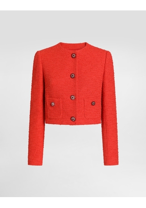 Dolce & Gabbana Giacchino - Woman Coats And Jackets Orange 44