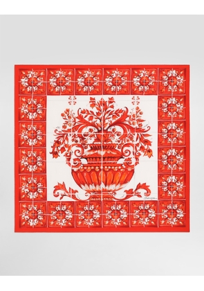Dolce & Gabbana Foulard 90x90 - Woman Scarves And Silks Multicolor Pz