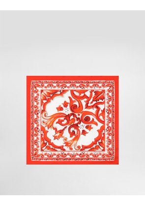 Dolce & Gabbana Foulard 50x50 - Woman Scarves And Silks Multicolor Silk Pz