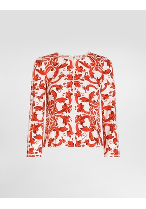 Dolce & Gabbana Top - Woman Shirts And Tops Multi-colored 46