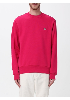 LACOSTE Sweatshirt Men color Cherry