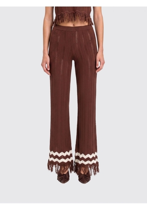 TWINSET Pants Woman color Brown