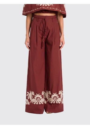 TWINSET Pants Woman color Earth