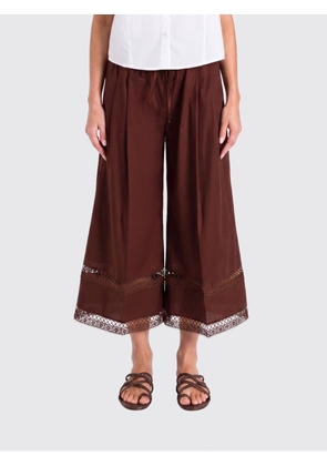 TWINSET Pants Woman color Brown