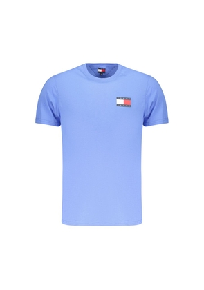 Tommy Hilfiger Blue Cotton Men's T-Shirt - XS