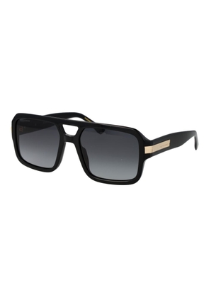 Dsquared² Black Acetate Sunglasses