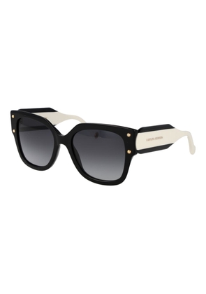 Carolina Herrera Black Acetate Sunglasses