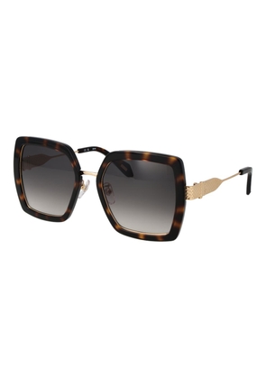 Just Cavalli Black Stainless Steel Sunglasses
