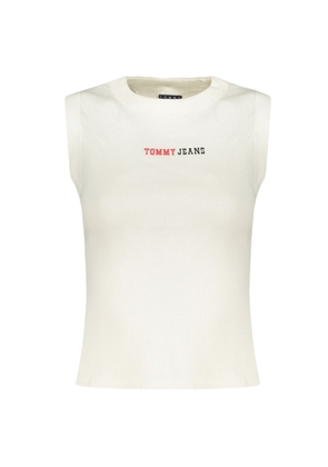 Tommy Hilfiger White Cotton Women's Tank - XS