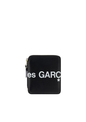 Comme Des Garçons Black Calf Leather Bos Taurus Wallet