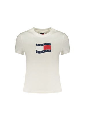 Tommy Hilfiger Bianco Cotton Women's T-Shirt - S