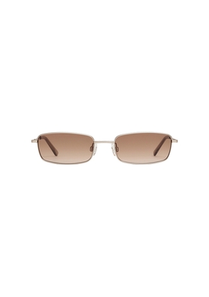 DMY Studios Olsen Sunglasses in Brown.