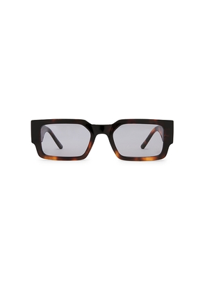 Le Specs Contemplation Sunglasses in Brown.
