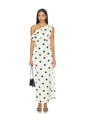 LIONESS Sweetheart Maxi Dress in Cream. Size S. Also in XXS, XS, M, L, XL, XXL.