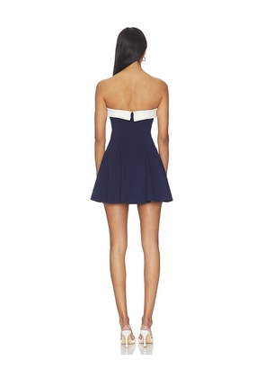 MAJORELLE Cecilia Mini Dress in Navy. Size XS. Also in M, XL.