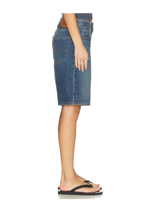 LEVI'S Baggy Dad Jort in Blue. Size 24. Also in 25, 26, 27, 28, 29, 30, 32.