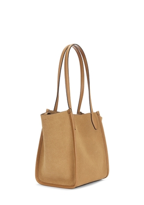 Madewell Small Lexington Tote in Nude.