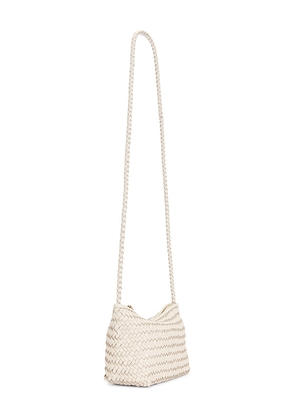 Madewell Handwoven Crossbody in Cream.