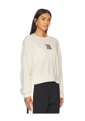 P.E Nation Medely Sweatshirt in Cream. Size S. Also in XS.