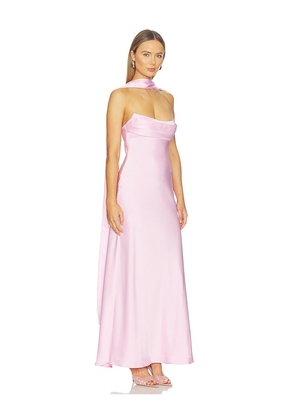 Runaway The Label Madeleine Strapless Maxi Dress in Pink. Size S. Also in L, M, XL.