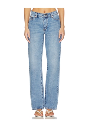 ROLLA'S Meg Straight Jeans in Blue. Size 26. Also in 24, 25, 27, 28, 29, 30, 31, 32, 33, 34.