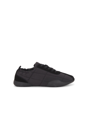 St. Agni Stitch Pillow Sneaker in Black. Size 36. Also in 37, 38, 39, 40.