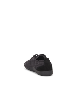 St. Agni Stitch Pillow Sneaker in Black. Size 36. Also in 37, 38, 39, 40.