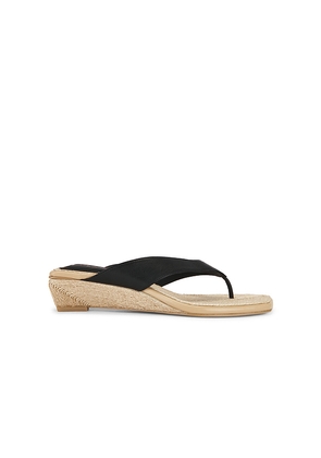 Rag & Bone Jo Thong Wedge Sandal in Black. Size 36. Also in 37, 38, 39, 40, 41.