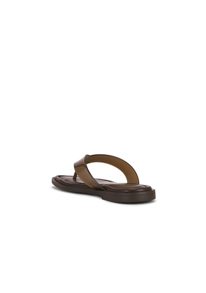 Rag & Bone Gracie Jelly Thong in Brown. Size 36. Also in 37.