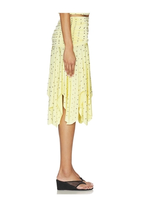 SIEDRES Sandor Skirt in Yellow. Size XS. Also in L, M, S.