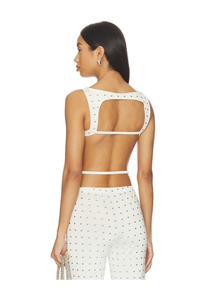 SIEDRES Zelna Top in White. Size XS. Also in L, M, S.