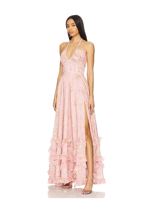 V. Chapman Scarlette Gown in Blush. Size 2. Also in 8, 12.