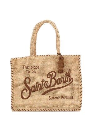 MC2 Saint Barth Vanity Raffia tote bag - Neutrals