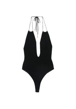 ELOU Riviera crochet swimsuit - Black