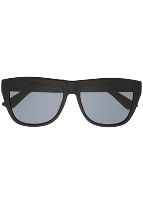 Gucci Eyewear Web-stripe D-frame sunglasses - Black