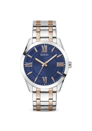 GUESS USA round-shape 44mm watch - Blue
