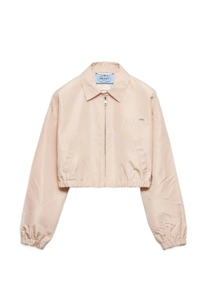 Prada Faille blouson jacket - Neutrals