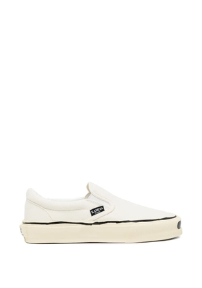 KAMIYA canvas slip-on sneakers - White