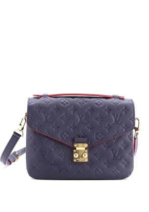 Louis Vuitton Pre-Owned Pochette Metis Monogram Empreinte Leather crossbody bag - Blue