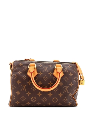 Louis Vuitton Pre-Owned Speedy P9 Bandouliere Bag Monogram Leather 25 satchel - Brown