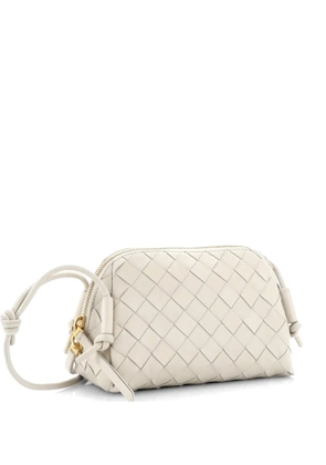 Bottega Veneta Pre-Owned Concert Pouch Intrecciato Nappa Mini crossbody bag - Neutrals