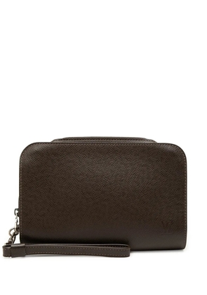 Louis Vuitton Pre-Owned 2012 Taiga Pochette Baikal clutch bag - Brown