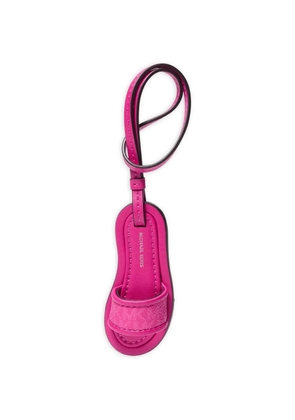 Michael Kors logo-print slide charm - Pink