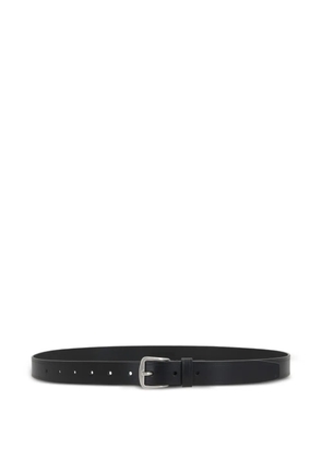 Ann Demeulemeester Willow leather belt - Black